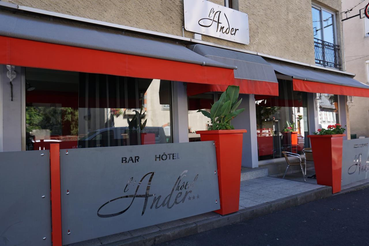 Hotel L Ander Saint-Flour  Exteriör bild