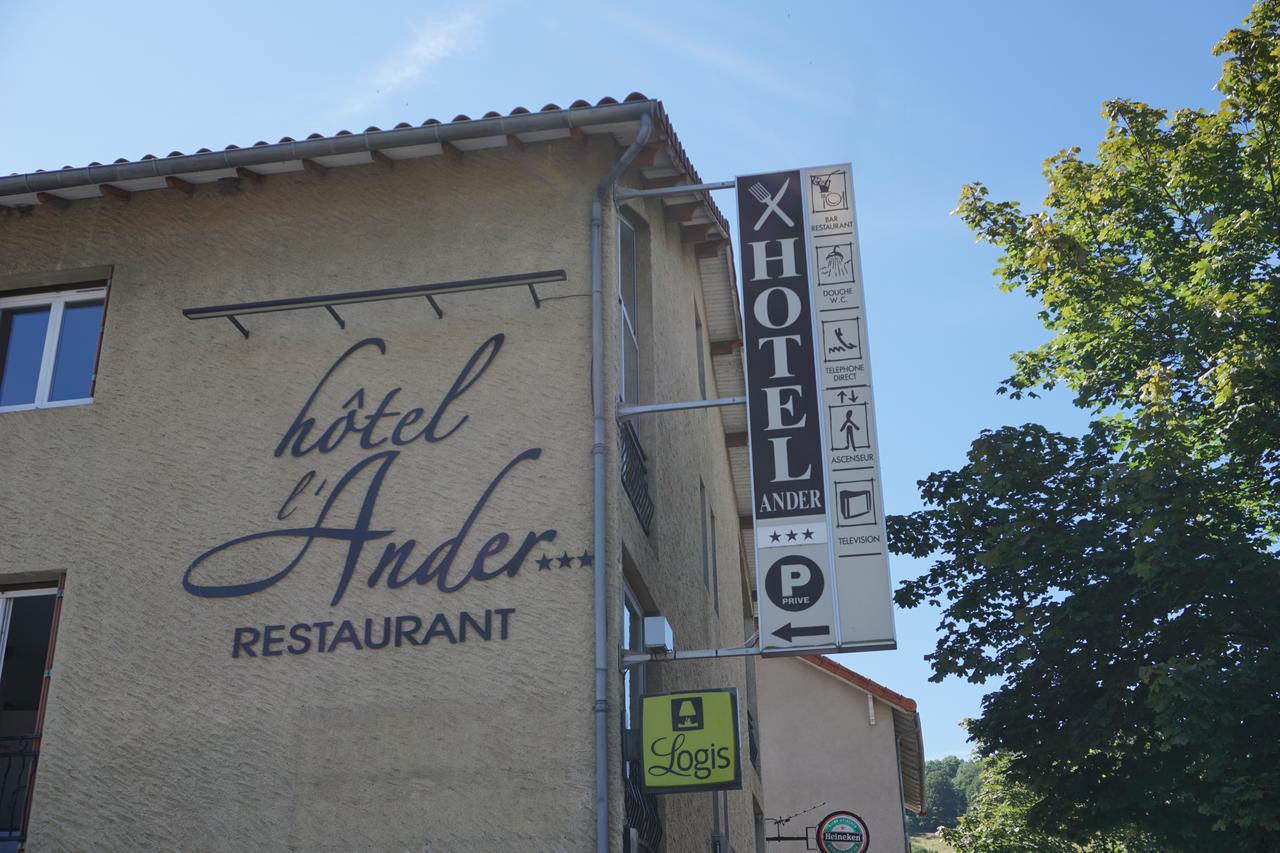 Hotel L Ander Saint-Flour  Exteriör bild